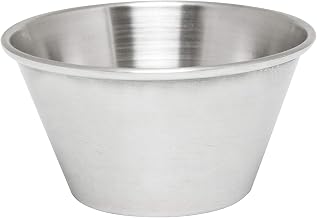Thunder Group 3 oz stainless steel sauce cup, comes in each