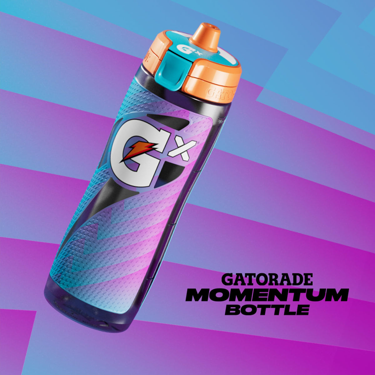 Gatorade Neon Blue / 30 Ounces / Gx Bottle Sports Water Bottles