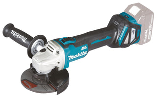 Winkelschleifer 18,0 V (ohne Akku, ohne Ladegerät), 18 V, Farbe, Size by Makita – Model DGA511Z