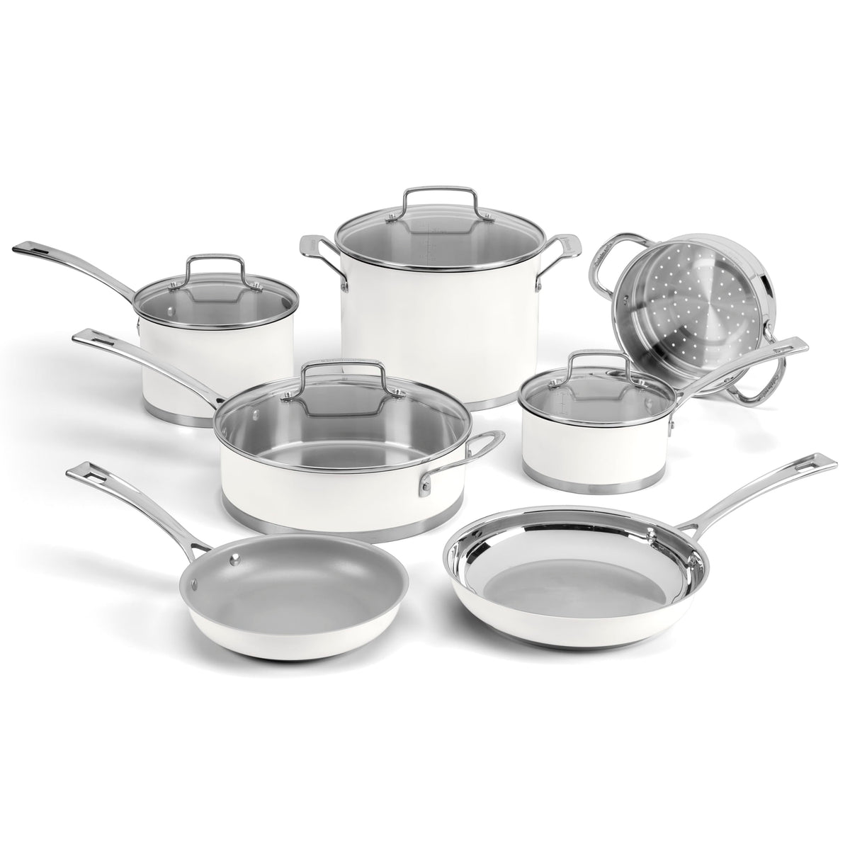 Cuisinart White / 11 PC / 1 Cookware Sets