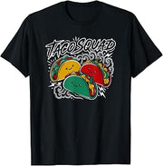 Cute Taco Squad Matching Family Crew for a Party Fiesta T-Shirt