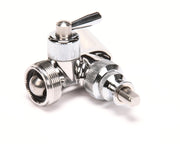 Faucet, Beer, Sanitary, Flow by Perlick – 4 inches, Stainless Steel, Chrome, Model 650SS
