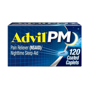 PM Caplets by Advil – 120 Count (Pack of 1), Polyethylene, Other, Model 305730164436
