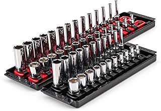 TEKTON 1/4 Inch Drive 6-Point Socket Set, 50-Piece | SHD90215