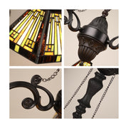 CH33359MR24-DC3 Chandelier by Chloe Lighting – Green, Blue, Brown