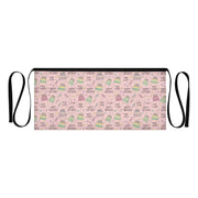 Birthday Pattern Pink 3-Pocket Server Apron Professional Waist Apron for Waitress by SDMKA – 25.2" x 11.8", Polyester, I310, Model g513182367p1023c1088s2479