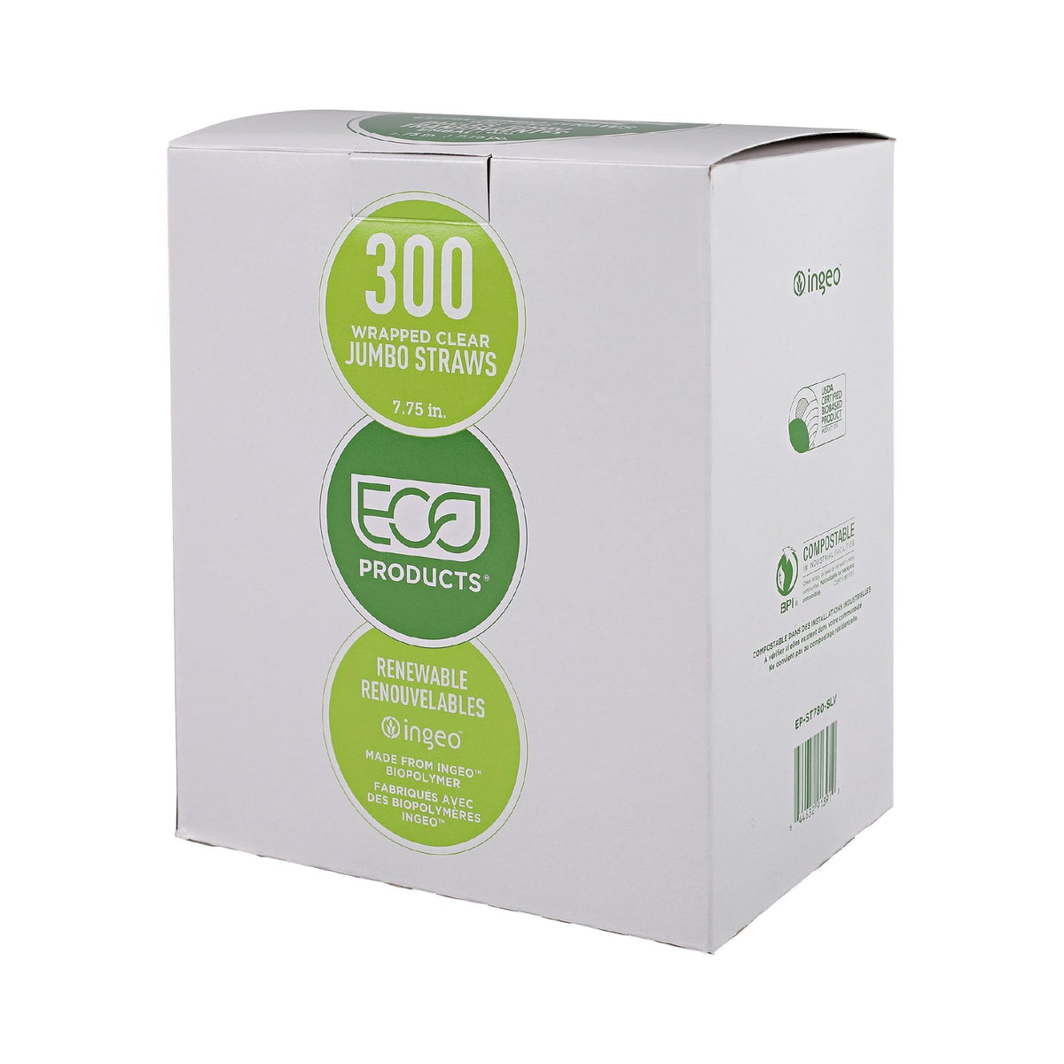 ECO PRODUCTS 7.75" / 9600 / Wrapped Straws