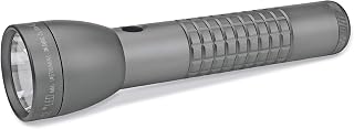 MagLite ML300LX 2-Cell D LED Flashlight, Adjustable Beam, Water-Resistant, QuickClick Modes, Extended Battery Life – Urban Gray