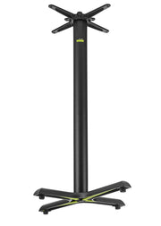 AUTO-Adjust KX2230 Self-Stabilizing Bar Height Table Base | Cast Iron by FLAT – 24"x36"x40.75", Cast Iron, Black, Model CT2022