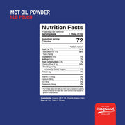 Organic MCT Oil Powder with Prebiotic Fiber (2 Pack) by PureGood – 8 Ounce (Pack of 2), Blue, Pack of 2