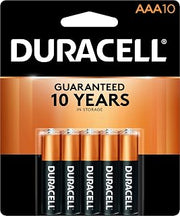 DURACELL Coppertop Alkaline AAA, 10 Count (Pack of 40)