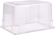 Storplus Food Storage Container with Stackable Design for Catering by Carlisle FoodService Products – 21.5 Gallon Container, 21.5 gallons, Plastic, CLEAR, Model 1062407