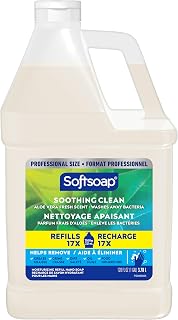 Softsoap Soothing Clean Liquid Hand Soap, Aloe Vera Fresh Scent, 3.78 L