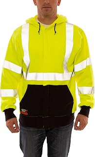 TINGLEY S88122 Job Sight FR Class 3 FR Zip-Up Hoodie, 4X-Large