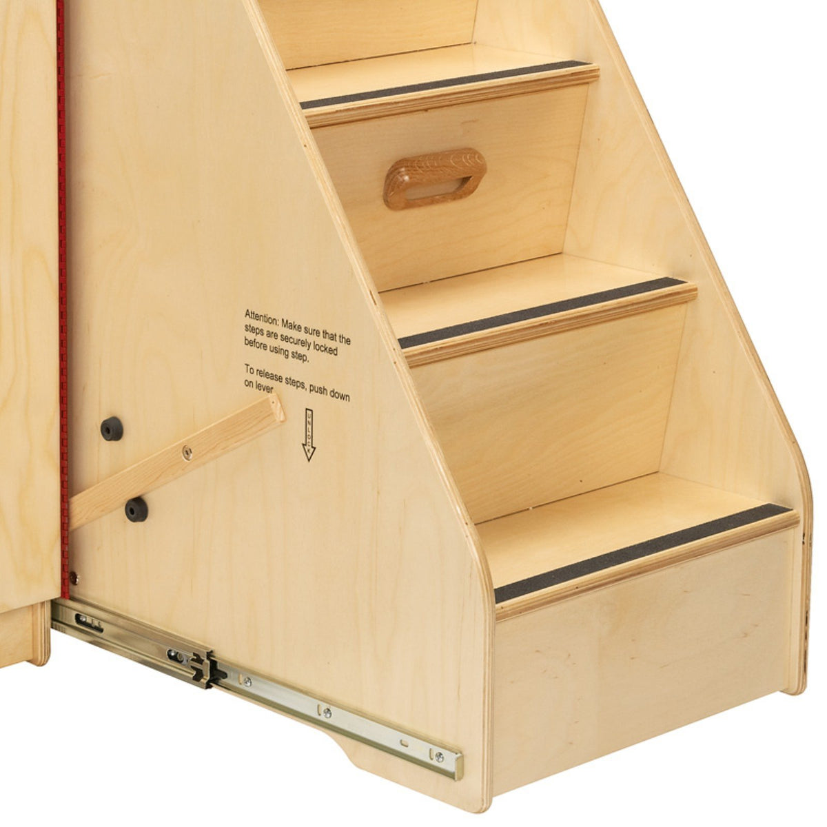 Diaper Changer Combo by Jonti-Craft – 38.5" high x 48.5" wide x 23.5" deep, Wood, ['Light Wood'], Model 5140JC