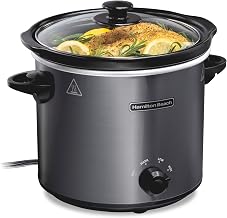 Hamilton Beach 4 Quart Slow Cooker With 3 Cooking Settings