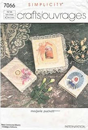 Simplicity Crafts Pattern 7066 ~ Marjorie Puckett Frames and Book Covers