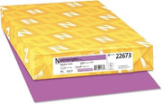 Neenah Paper Astrobrights Color Paper, 24lb, 11 x 17, Planetary Purple, 500 Sheets