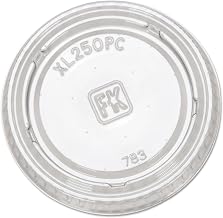 FABXL250PC - Fabri-kal Portion Cup Lids, Fits 1.5-2.5oz Cups, Clear