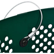 Global Industrial Green / 23.5 inches (Diameter) x 40 inches (Height) / Industrial Trash, Recycling & Compost