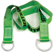 Miller by Honeywell 8183/6FTGN Cross Arm Strap, 6' Length, Green