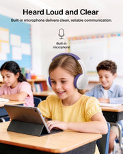 SoundForm Mini 2 Bluetooth Kids Headphones by Belkin – Commercial Grade