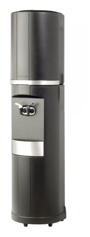 Aquaverve Black Cabinet With Silver Metallic Trim / 1 Water Coolers