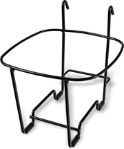 Kleen-Pail® Vinyl Coated Stainless Wire Wall-Mount Stand Only (for 6 Qt Bucket) Black by San Jamar – (for 6 Qt Bucket), 6.0 quarts, Vinyl, Black, Model KPS196WM