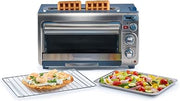 Hamilton Beach 2-in-1 Countertop Toaster Oven and Long Slot 2 Slice Toaster