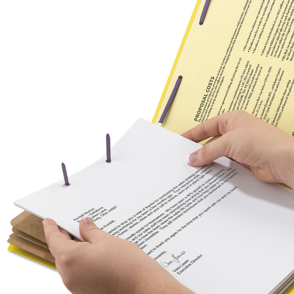 SMEAD Yellow / 1 / 10 Count (Pack of 1) Top Tab Classification Folders
