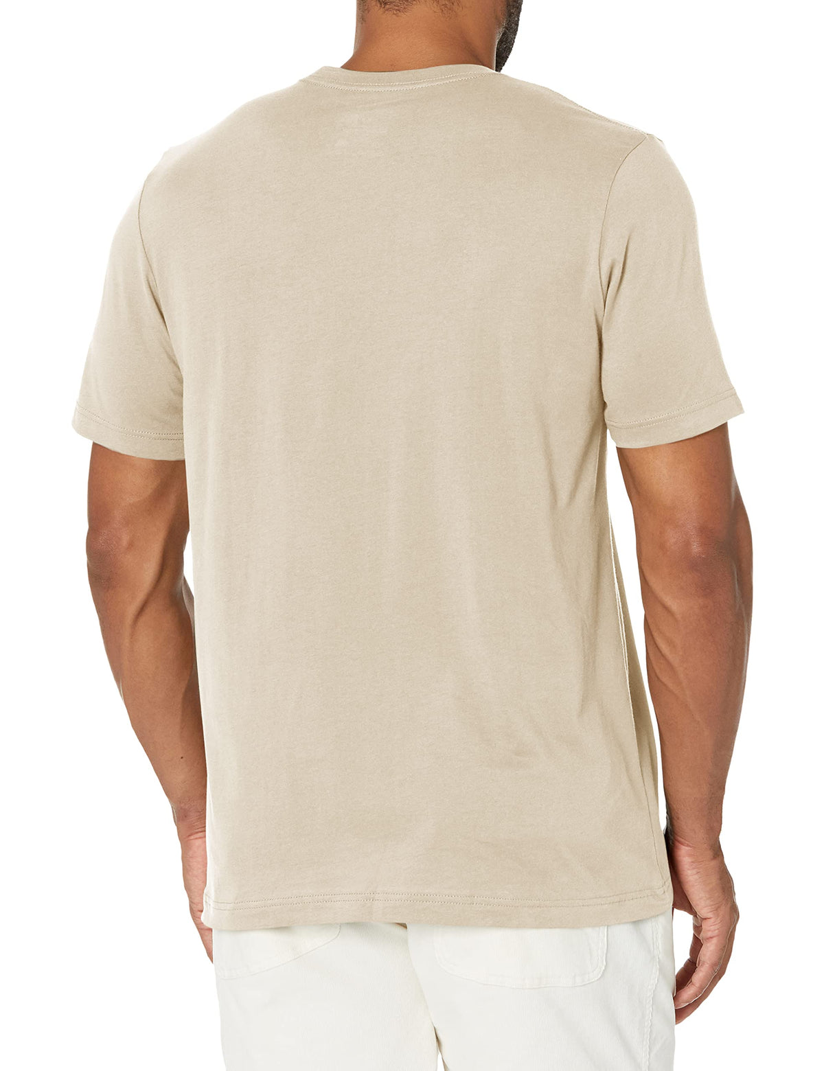 Bella + Canvas Large / Tan / Airlume Cotton Crew Tee T-Shirts