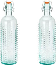 10 Strawberry Street Hermetic Glass Urchin Carafe, Set of 2