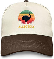 Allegedly Emu Hat for Men Funny Dad Hats Funny Gifts for Men