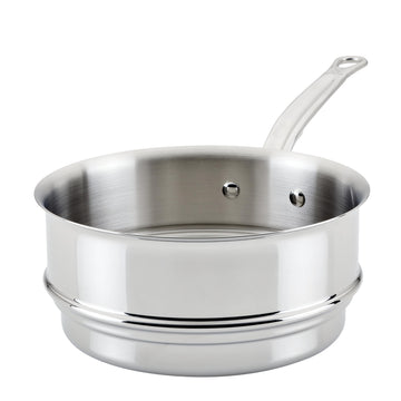 Provisions, 3-Quart Stainless Steel Steamer Insert by Hestan – Steamer Insert, 3 quarts, Stainless Steel, Model 71047