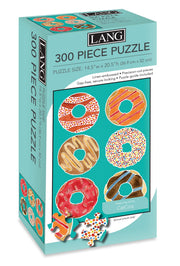 Donuts 300 Piece Jigsaw Puzzle by Lang – Cardboard, Donuts 300pc Puzzle, Model 5040119