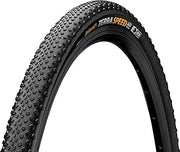 Continental Terra Speed - Black - Tubeless Gravel Bike Tire | Engineered for Speed, Engineered for the Unknown - E25 Ebike Rated -