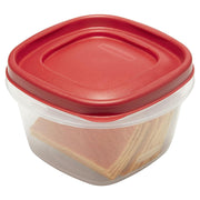 Clear Food Storage Kitchen Organization Containers by Rubbermaid – 2 Pack, 2 cups, Clear, Pack of 4, Model 2067184