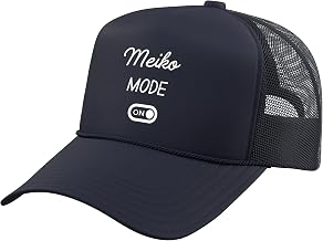 Meiko Mode On Name Trucker Hat with Adjustable Mesh Back