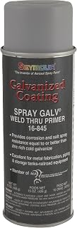 Seymour 16-845 Primer, Spray Weld Through | Cold galvanizing primer; resists oxidation, can be topcoated for durability, covers 15 sq. ft.