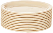 Winco 9-3/4" x 6-3/4" / Tan / Classic Platters