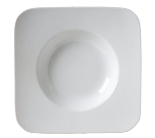 Ventana Square Bowl by Vertex China – Porcelain White, Pack of 12, Model AV-SQB20