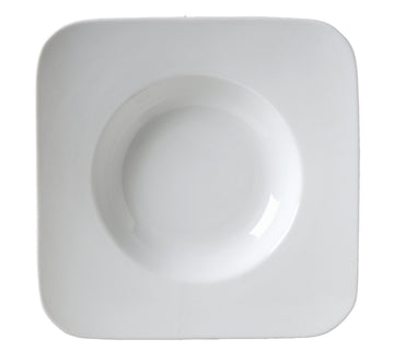Ventana Square Bowl by Vertex China – Porcelain White, Pack of 12, Model AV-SQB20
