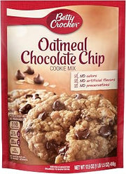 Betty Crocker Oatmeal Chocolate Chip Cookie Mix 17.5 oz (Pack of 4)