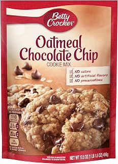Betty Crocker Oatmeal Chocolate Chip Cookie Mix 17.5 oz (Pack of 4)