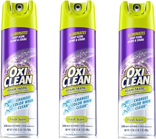 OxiClean Kaboom 57037-35270 19 Oz Foam-Tastic Bathroom Cleaner With Oxi Clean (3 Pack)