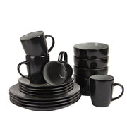 10 Strawberry Street 16 pc / Green/White / 1 Dinnerware Sets