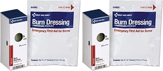 First Aid Only FAE-7012 Burn Dressing Burn Bandage Refill, 4" x 4" (Pack of 2)