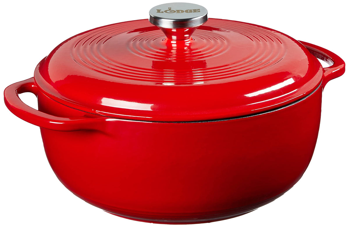 Lodge Solid Red / 4.5 Quart / Dutch Oven Dutch Ovens