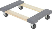 Vestil HDOC-1624-9 Hardwood Carpet End Dolly 24 In. x 16 In. x 5-3/4 In. 900 Lb. Capacity