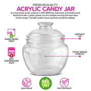 Modern Innovations 40 oz / Clear / 40.0 ounces Cookie Jars
